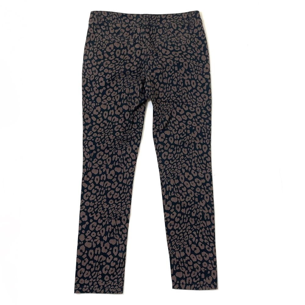 Sanctuary Brown Leopard Cropped Pant Size 27 - Picture 9 of 13